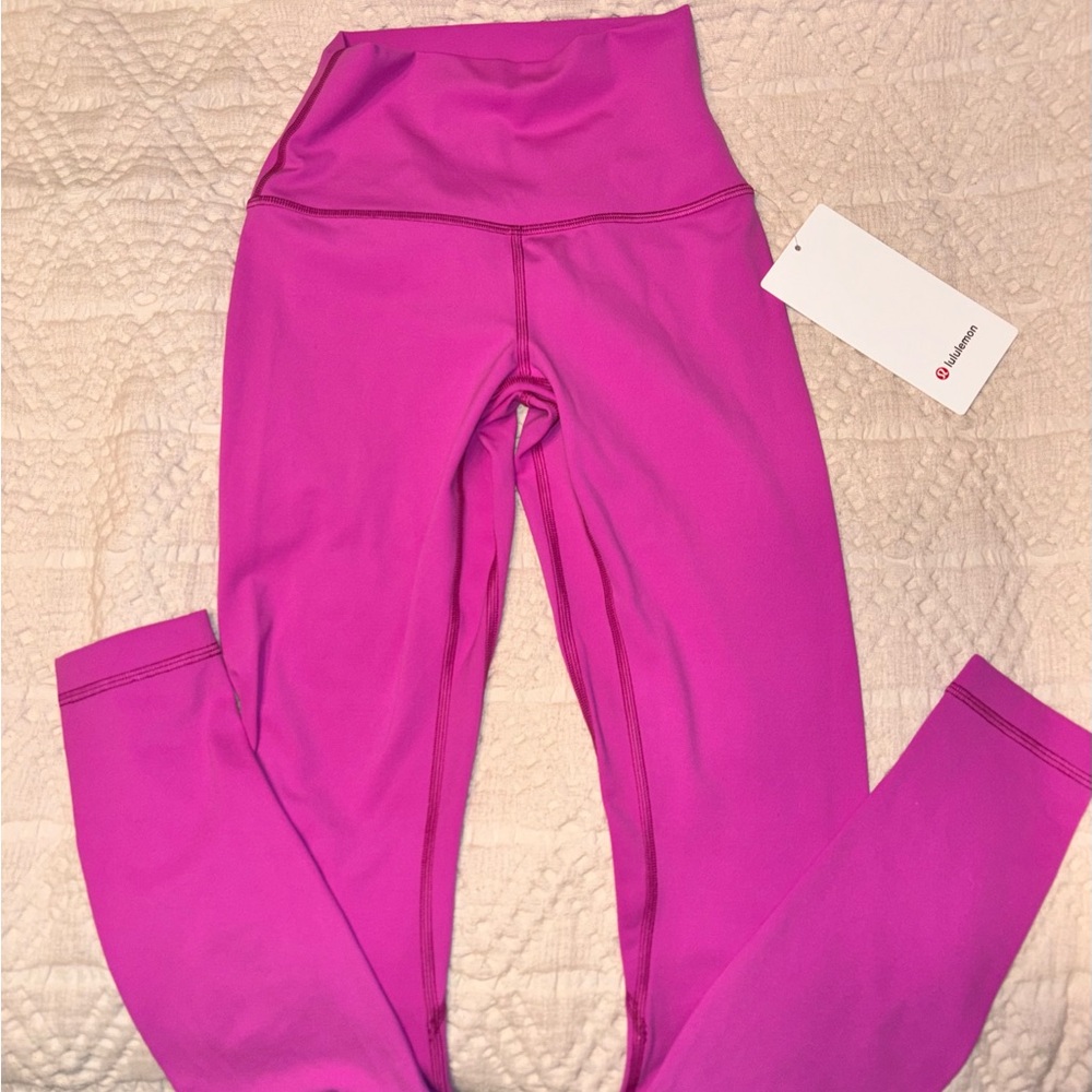 🆕 (offers welcome) Lululemon Pow Pink Align HR leggings 28”